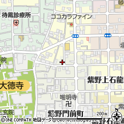 京都府京都市北区紫野上門前町67周辺の地図