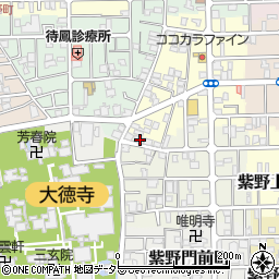京都府京都市北区紫野上門前町62周辺の地図