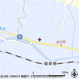 岡山県真庭市月田本391周辺の地図