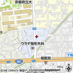 京都府京都市左京区下鴨東半木町周辺の地図