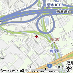 静岡県静岡市清水区尾羽111周辺の地図