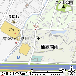 愛知県名古屋市緑区桶狭間南580周辺の地図