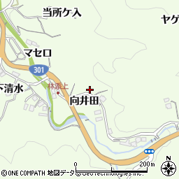 愛知県豊田市林添町向井田25周辺の地図