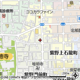京都府京都市北区紫野上門前町73周辺の地図