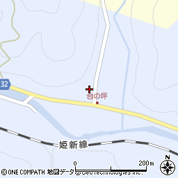 岡山県真庭市月田本351周辺の地図