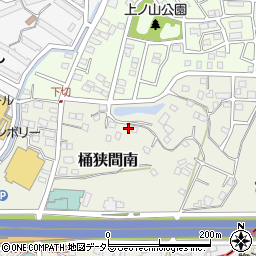 愛知県名古屋市緑区桶狭間南608周辺の地図