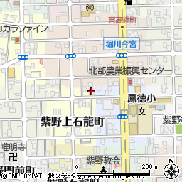 京都府京都市北区紫野上石龍町35周辺の地図