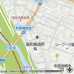 三重県桑名市和泉1305-19周辺の地図
