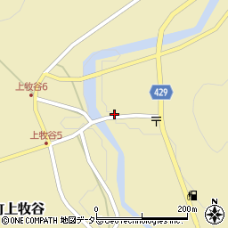 兵庫県宍粟市山崎町上牧谷988周辺の地図