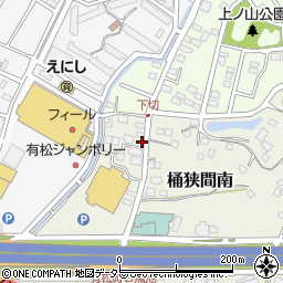 愛知県名古屋市緑区桶狭間南122周辺の地図