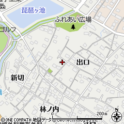 愛知県豊明市阿野町周辺の地図