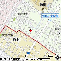 滋賀県守山市二町町271-4周辺の地図