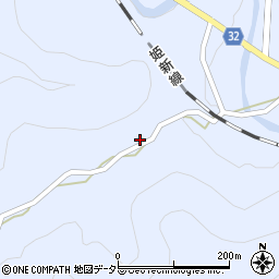 岡山県真庭市月田本1223周辺の地図