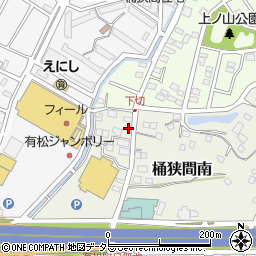 愛知県名古屋市緑区桶狭間南118周辺の地図