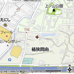 愛知県名古屋市緑区桶狭間南521周辺の地図
