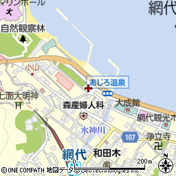 大縄公園トイレ周辺の地図
