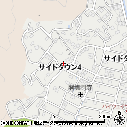 滋賀県湖南市サイドタウン4丁目周辺の地図