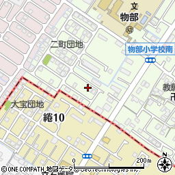 滋賀県守山市二町町271-2周辺の地図