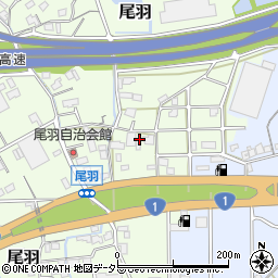 静岡県静岡市清水区尾羽304周辺の地図
