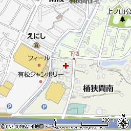 愛知県名古屋市緑区桶狭間南116周辺の地図