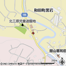 館山警察署　北三原駐在所周辺の地図