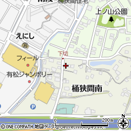 愛知県名古屋市緑区桶狭間南586周辺の地図