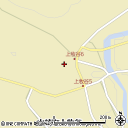 兵庫県宍粟市山崎町上牧谷714周辺の地図