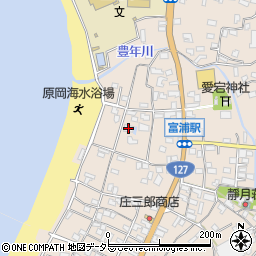 錦松梅富浦保養所周辺の地図