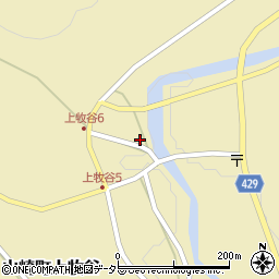 兵庫県宍粟市山崎町上牧谷697周辺の地図