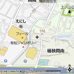 愛知県名古屋市緑区桶狭間南109周辺の地図
