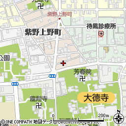 京都府京都市北区紫野上野町142周辺の地図