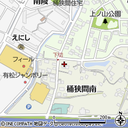 愛知県名古屋市緑区桶狭間南508周辺の地図