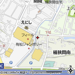 愛知県名古屋市緑区桶狭間南103周辺の地図