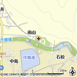 京都府亀岡市千歳町千歳南山周辺の地図