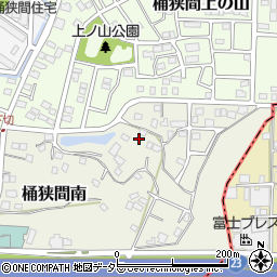 愛知県名古屋市緑区桶狭間南740周辺の地図