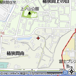愛知県名古屋市緑区桶狭間南742周辺の地図