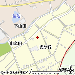 愛知県刈谷市東境町光ケ丘183周辺の地図
