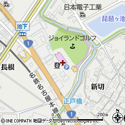 愛知県豊明市阿野町登周辺の地図