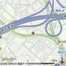 静岡県静岡市清水区草ヶ谷502-3周辺の地図