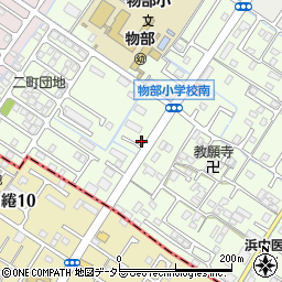 滋賀県守山市二町町200周辺の地図