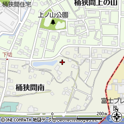 愛知県名古屋市緑区桶狭間南743周辺の地図