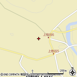 兵庫県宍粟市山崎町上牧谷717-1周辺の地図