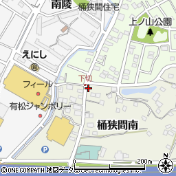 愛知県名古屋市緑区桶狭間南502周辺の地図
