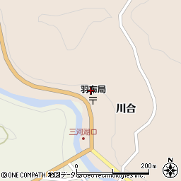 愛知県豊田市羽布町赤狐子周辺の地図