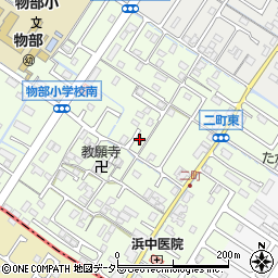 滋賀県守山市二町町137-8周辺の地図