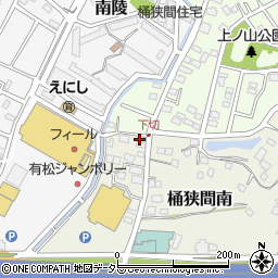 愛知県名古屋市緑区桶狭間南111周辺の地図
