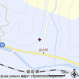 岡山県真庭市月田本349周辺の地図