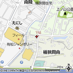 愛知県名古屋市緑区桶狭間南112周辺の地図