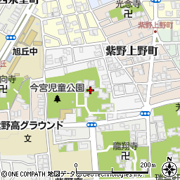 京都府京都市北区紫野今宮町周辺の地図