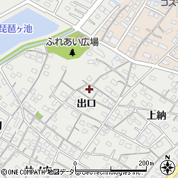 愛知県豊明市阿野町出口14周辺の地図
